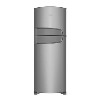 Geladeira 450 Litros: geladeira duplex inox Bem Estar Consul - Geladeira 450 Litros CDR49AK - Visão Frontal