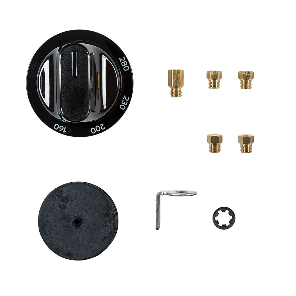 Kit Conversão de Gás GLP/GN para Fogão Consul - W10761196