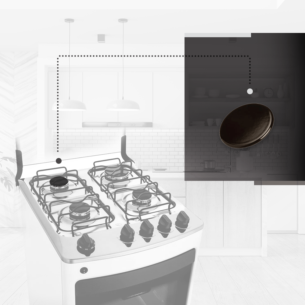 Capa do Queimador de Boca Pequena para Fogão e Cooktop - W10351688 — foto 6