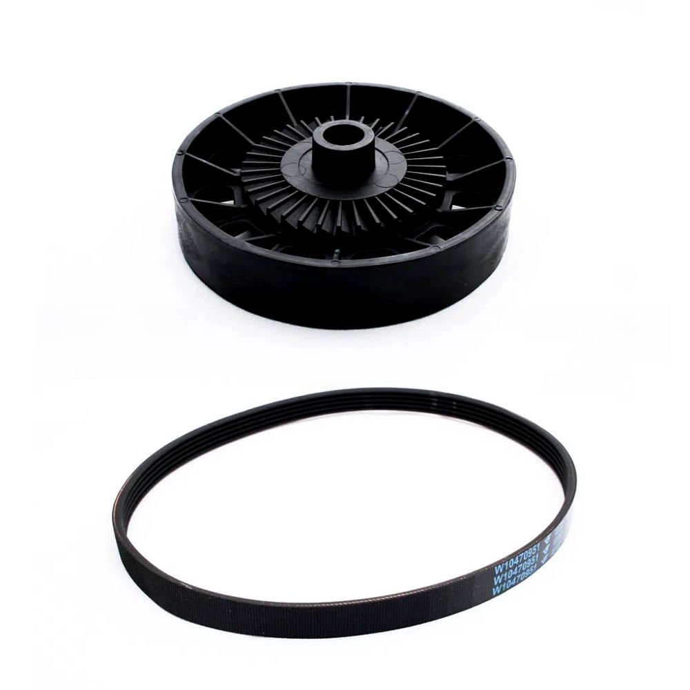 Kit Polia Poli V e Correia para Máquina de Lavar - CJ-W10606115_2