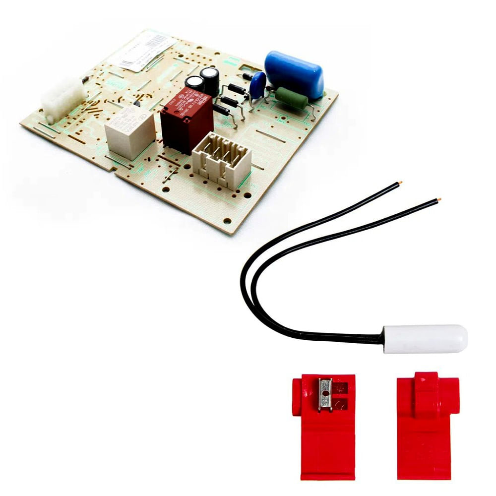 Kit Controle Eletrônico 220V e Kit Sensor de Temperatura 25mm 2,7 ohms para Geladeira - CJ-326059371_3