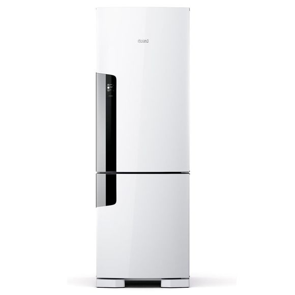 Geladeira Consul Frost Free Duplex 397 Litros Branca Com Freezer Embaixo - Cre44ab 110V