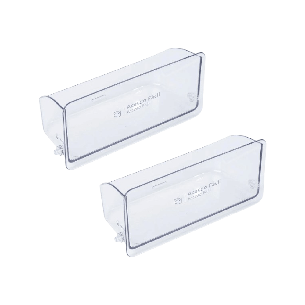 Combo 2 Prateleiras Twin Box Tampografada (C+F) para Refrigerador - CJ_W11375506_2