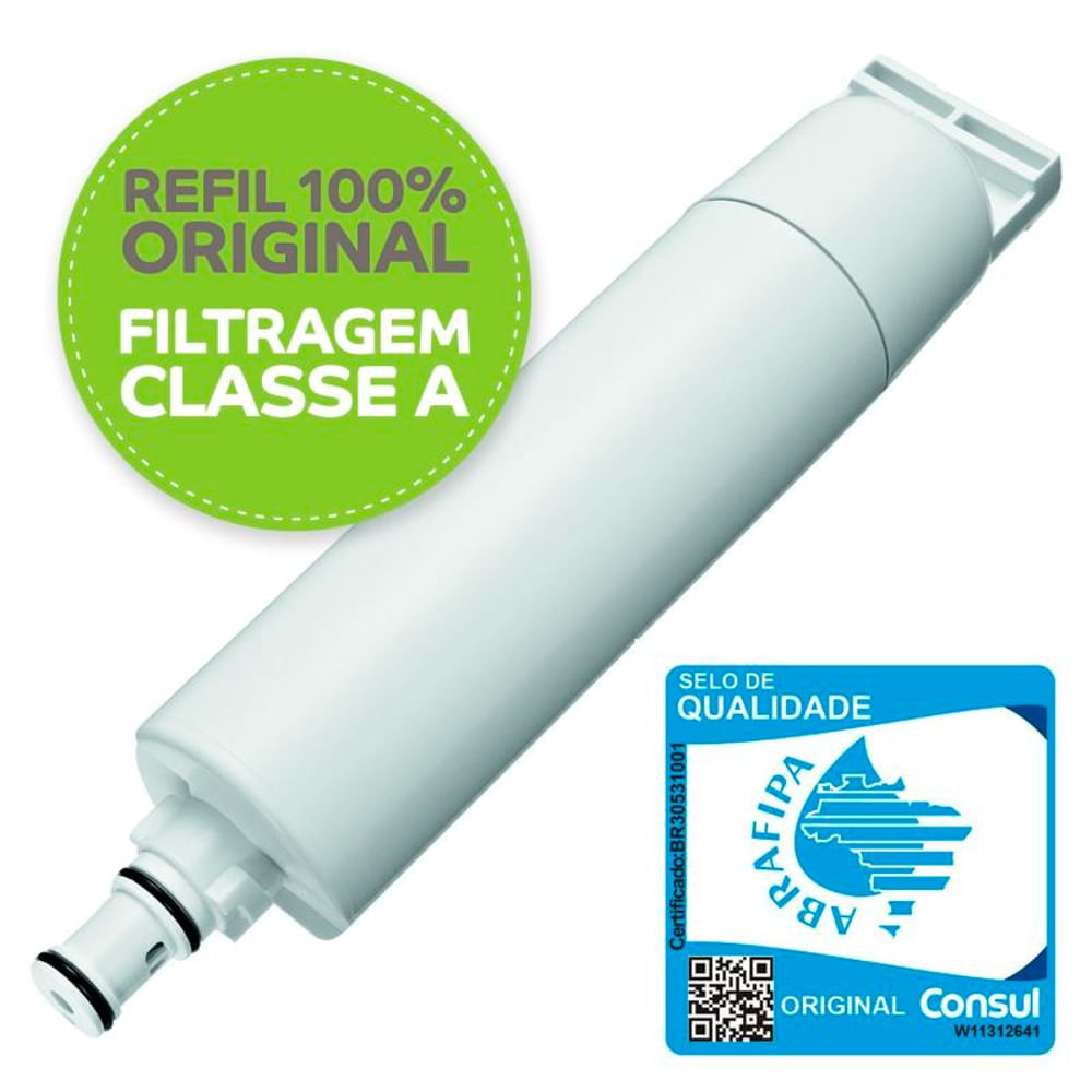 Refil Filtro para Purificador Consul CPC31 e CPB34 - W10901034 (CIX06AX)