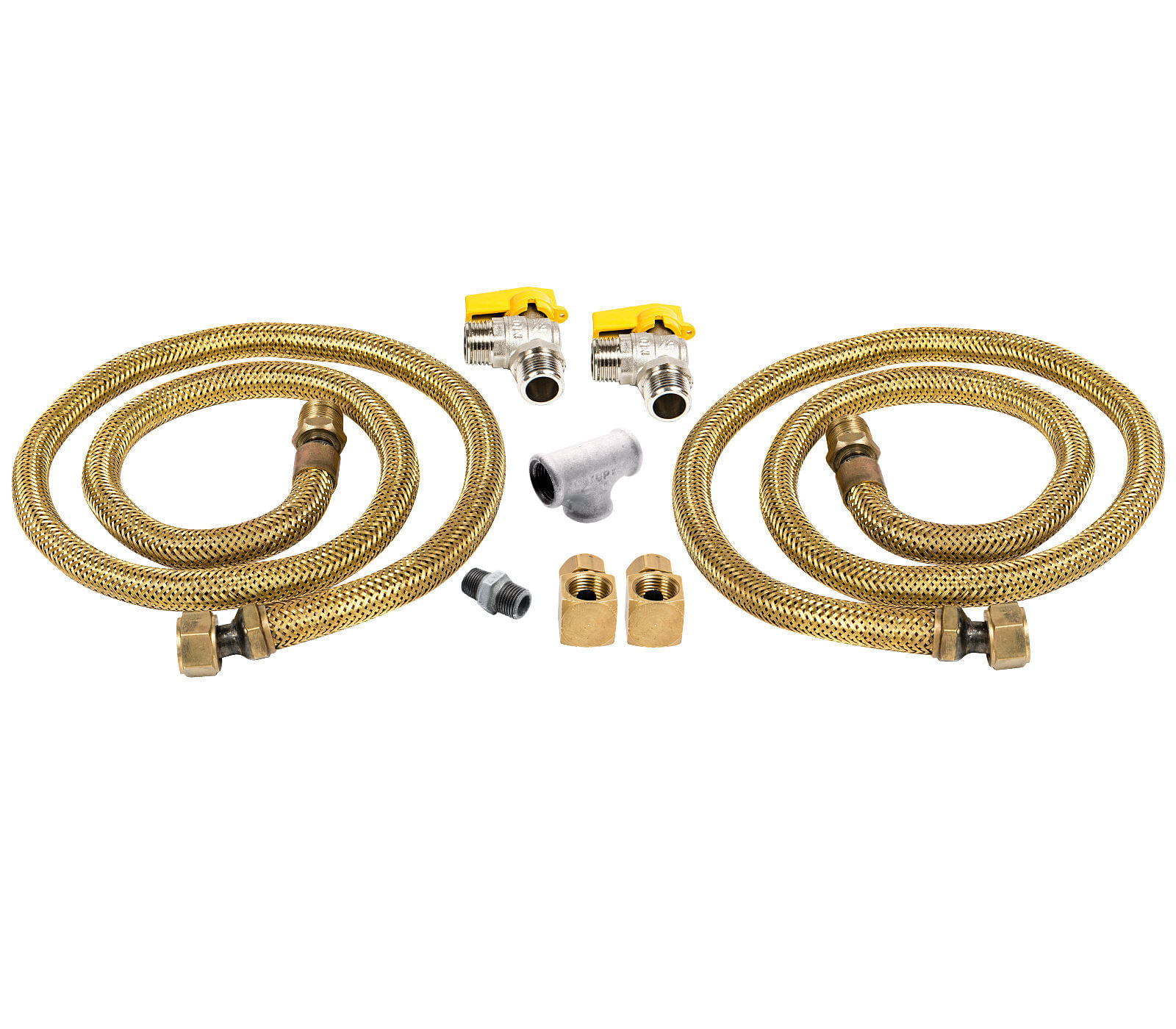 Kit Gás Encanado para Instalação Dupla de Cooktop e Forno - CJ-W10866791_2GN