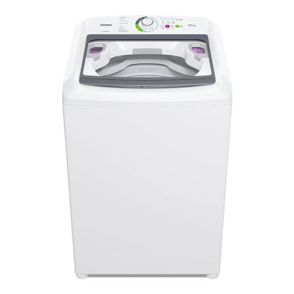 Máquina de Lavar Consul 17Kg Branca com Lavagem Econômica e Ciclo Edredom - CWK17AB 220V