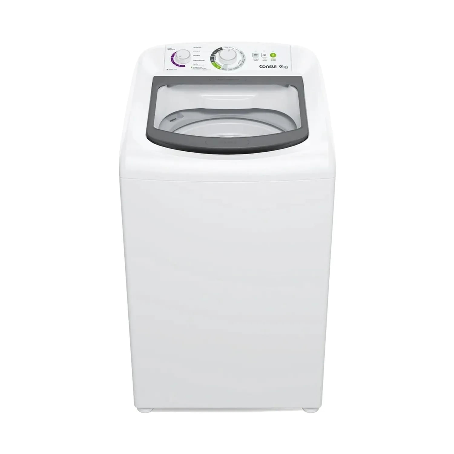 Máquina de Lavar Consul 9Kg Branca com Dosagem Econômica e Ciclo Edredom - CWB09BB