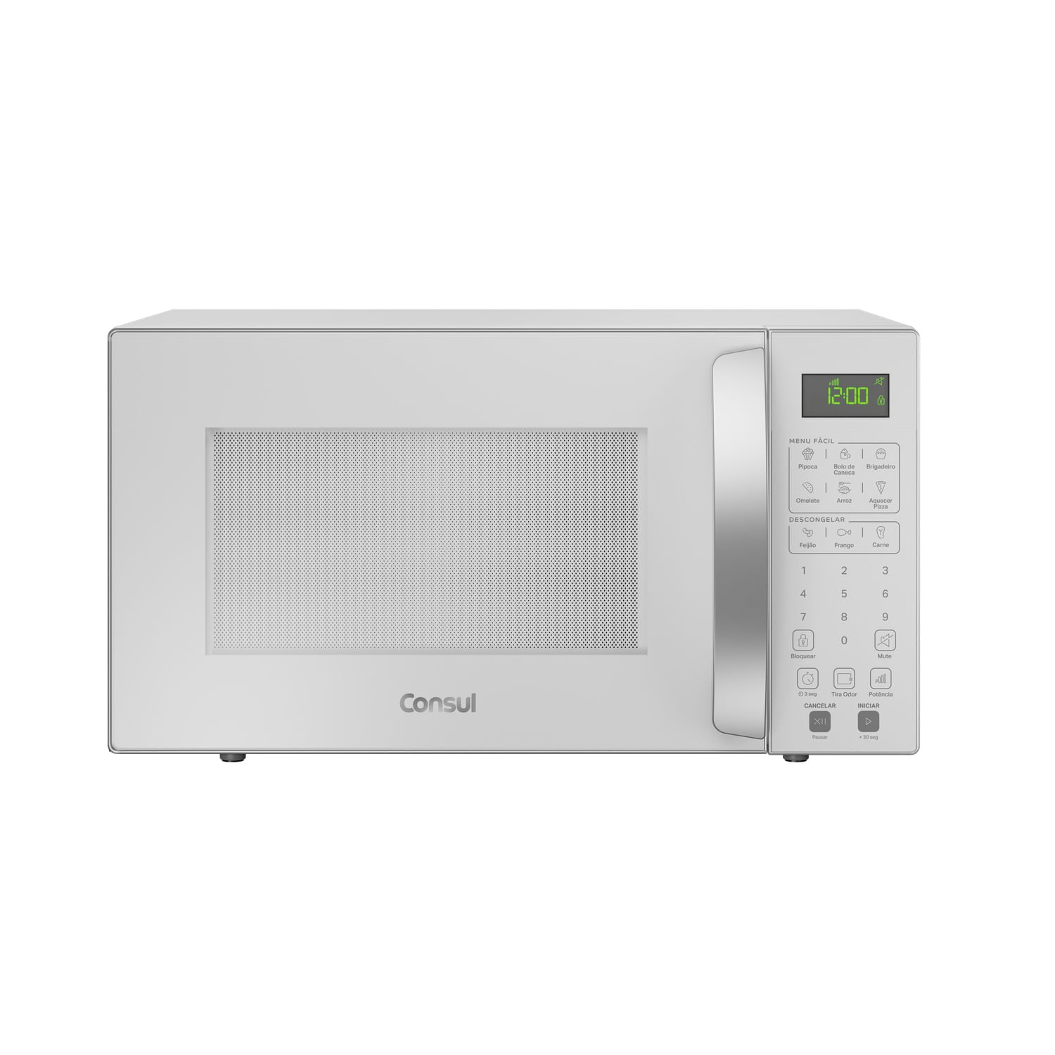 Micro-ondas Consul 32 Litros Branco com Menu Fácil - CMS46AB - 220V