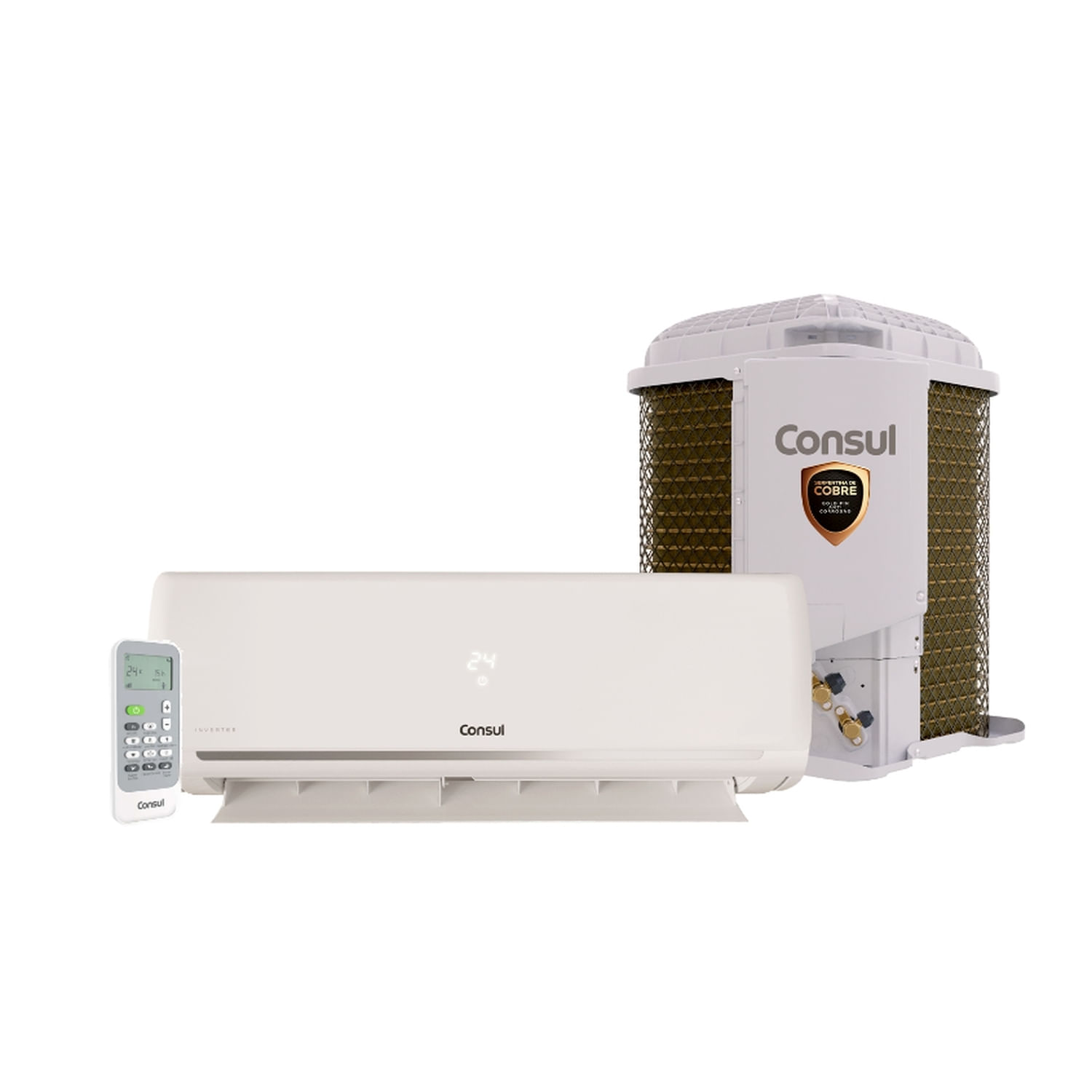 Ar Condicionado Split Consul Triple Inverter Cobre Quente e Frio 9000 BTUs - CBR09CBXCJ
