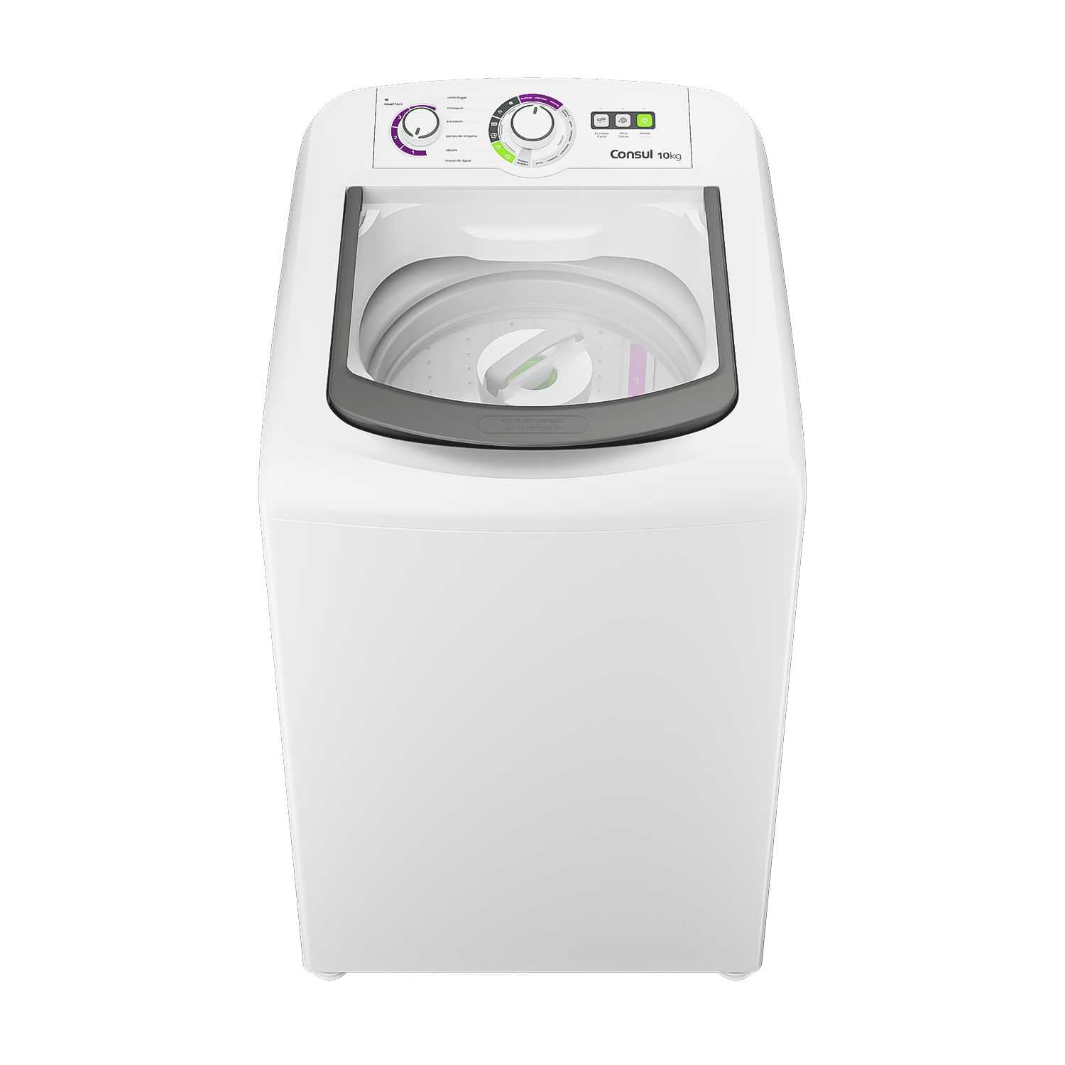 Máquina de Lavar Consul 10Kg Branca com Dosagem Econômica - CWB10BB
